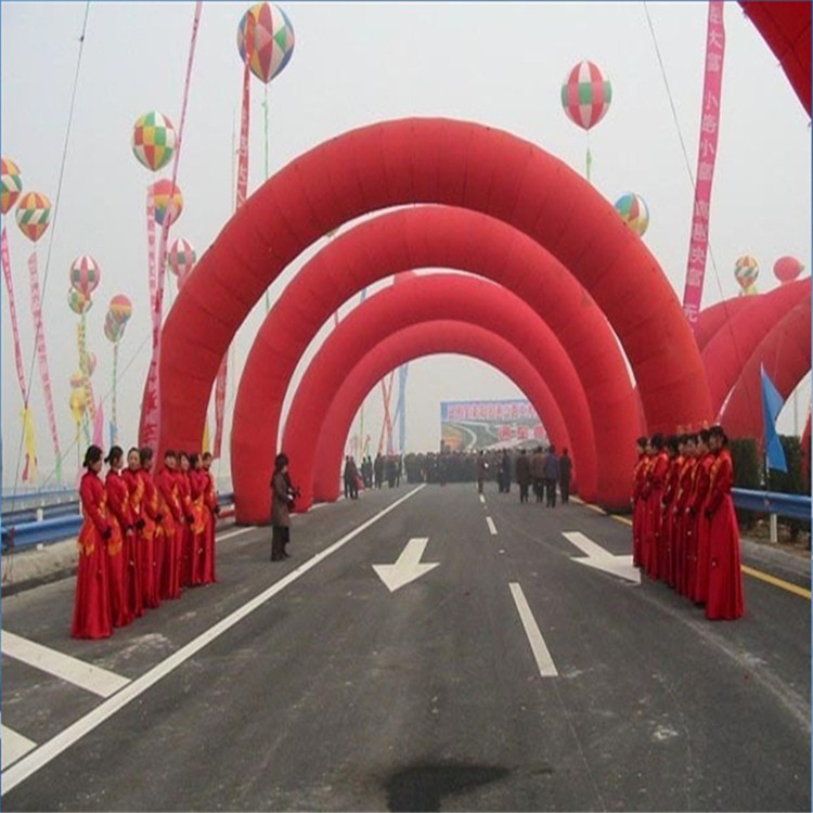 广西开业纯红拱门